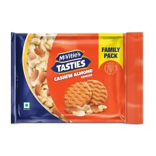 MCVITIES TASTIES CASHEW ALMOND COOKIES